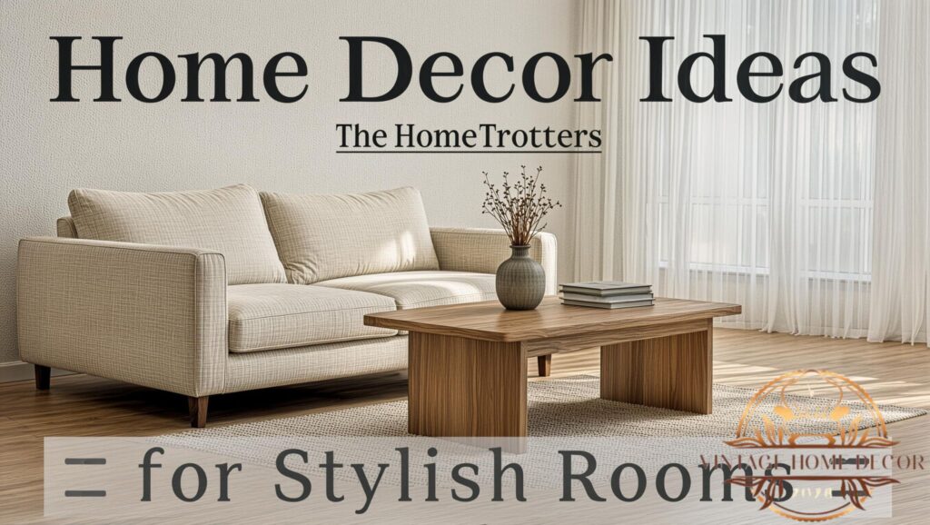 Home Decor Ideas TheHomeTrotters for Stylish Rooms